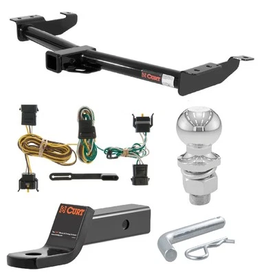 Curt Class 3 Trailer Hitch Tow Package for Ford Econoline Van E-150/E-250/E-350 - Image 1 of 4