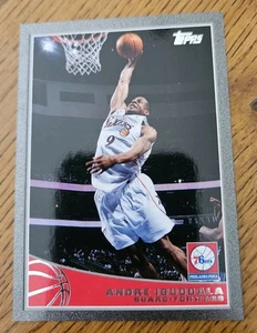 2009 Topps Basketball Andre Iguodala Black Border Base Card #’d 50 - SSP - Bild 1 von 2