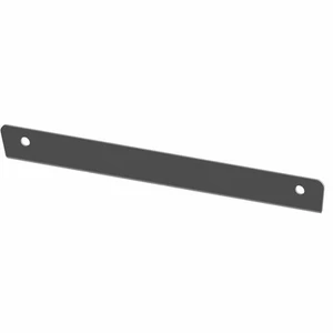 Polaris Channel, Front, Flat Black, Genuine OEM Part 5248471-418, Qty 1 - Picture 1 of 2