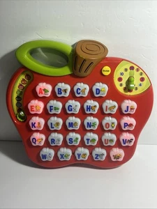 VTECH Educativo. ABC Alfabeto Apprendimento Musicale Gioco Apple, FUNZIONANTE Orologio - Foto 1 di 8