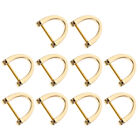  10 Pcs Accessories Gold Handbag Car Key Holder Accesories Bags