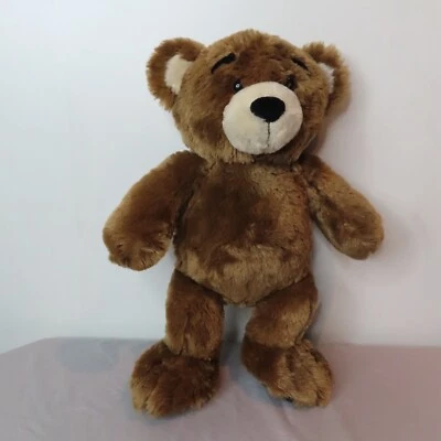 Build A Bear BAB BEAREMY Tan Brown Plush Stuffed Animal Bear 15" Bold Eyebrows 2 - Image 1 of 4