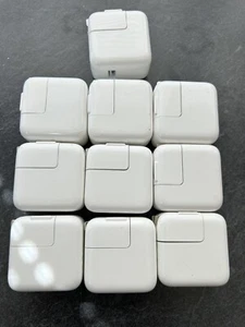 LOT OF 10 OEM Apple 12W USB Wall Charger Power Adapter FOR iPad iPhone A1401 - Picture 1 of 12