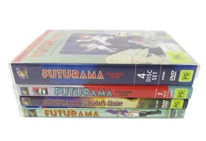 Futurama Bundle Seasons 2 5 Benders Game + Disc Three PG PAL R4 2005 20th C Fox - Picture 1 of 8