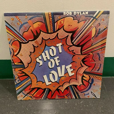 Bob Dylan 33 rpm Philippines 12" LP EP shot of love SEALED Foto 1 de 2