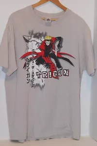 Camiseta grande vintage GEM 2003 AAA Trigun Anime - Imagen 1 de 9