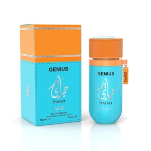 Genius Hayati EDP Spray di Emper 100 ML/3,4 OZ Nicchia Versione Emirati Arabi Uniti Mandarin Sky 🔥 - Foto 1 di 2