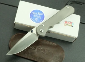 New CNC D2 Blade Sebenza 25 Style Full TC4 TITANIUM Handle Folding Knife DF16 - Picture 1 of 9