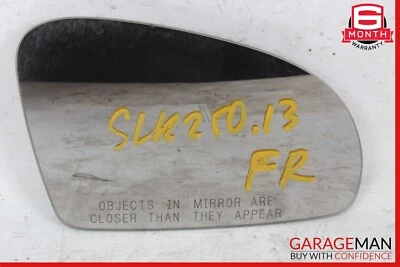 12-16 Mercedes R172 SLK250 porta espelho frontal direito visão traseira somente vidro - Imagem 1 de 4