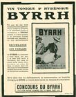 Publicité ancienne Byrrh recommandé aux familles 1908 issue de magazine