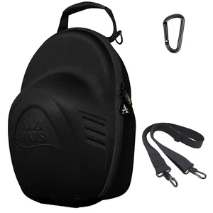 Baseball Cap Carrier Hat Box Travel Case for Hats Caps Backpack Should strap - Picture 1 of 88