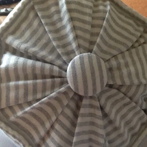 Grey Ticking Complete Bolster Cushion Stunning!!! - Picture 1 of 5