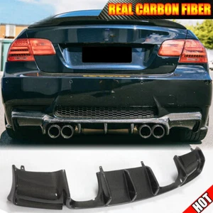 ECHT CARBON Heck Stoßstange Lippe Diffusor Spoiler passt für BMW 3er E92 E93 M3 2008-13 - Bild 1 von 14