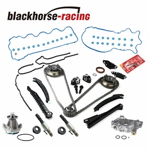 Kit de cadena de distribución juntas de leva phaser bomba de aceite de agua solenoide para Ford 04-08 5,4 L - Imagen 1 de 12