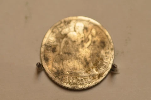 1875 Liberty Seated Dime (AS SHOWN) Item #5381 Cover