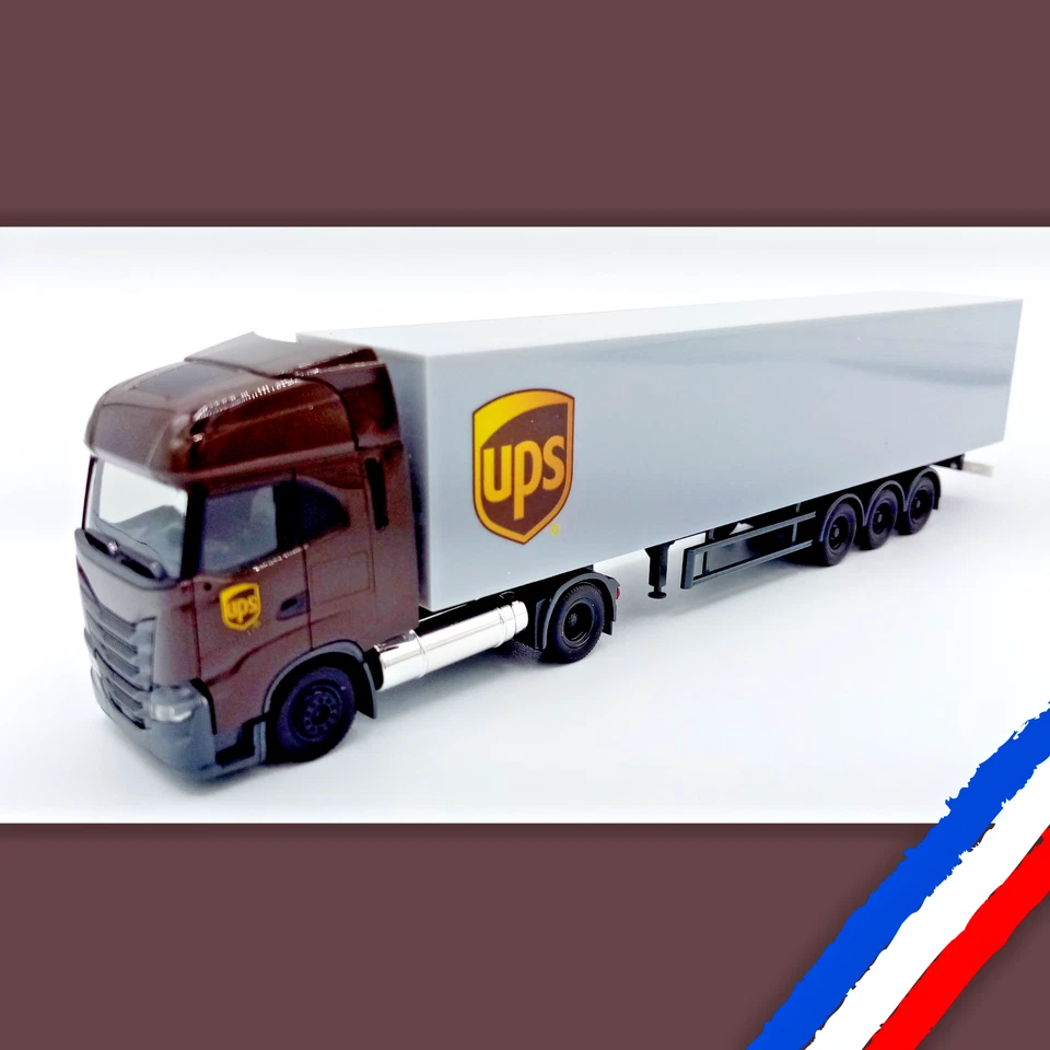 Herpa - IVECO S-WAY " UPS " - 315036 -  HO - Photo 1/4