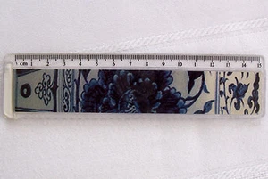 Souvenir - China's Shanghai Museum- Metric Ruler Scale plus Bookmark within Case - Picture 1 of 3