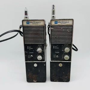 Vintage CB Radio Jednostka mobilna MacDonald Instruments CE-420 Para dwóch - Zdjęcie 1 z 9