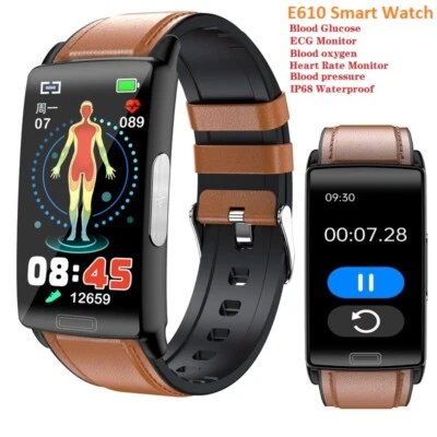2023 E610 EKG PPG  Smartwatches Herzfrequenz Blutdrucküberwachung - Bild 1 von 4