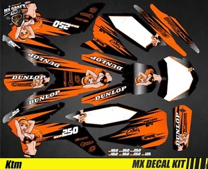 Motorrad Deko Set für / Mx Decal Kit for Ktm SX / SX-F - Sexy - Bild 1 von 1