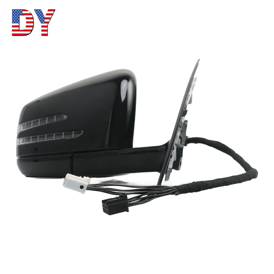 Espejo retrovisor eléctrico derecho memoria térmica eléctrico plegable apto para 10-13 Mercedes Benz S550 Foto 1 de 4