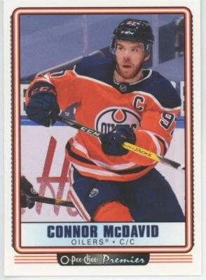 2021-22 O-PEE-CHEE Connor Mcdavid OPC PREMIER FULL SIZE FS-1 Rare! - Image 1 of 2