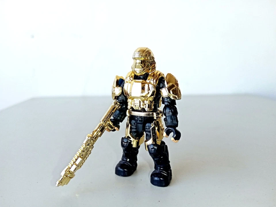Mega Bloks Construx Halo ODST Personalizado Galvanizado Dorado Foto 1 de 1