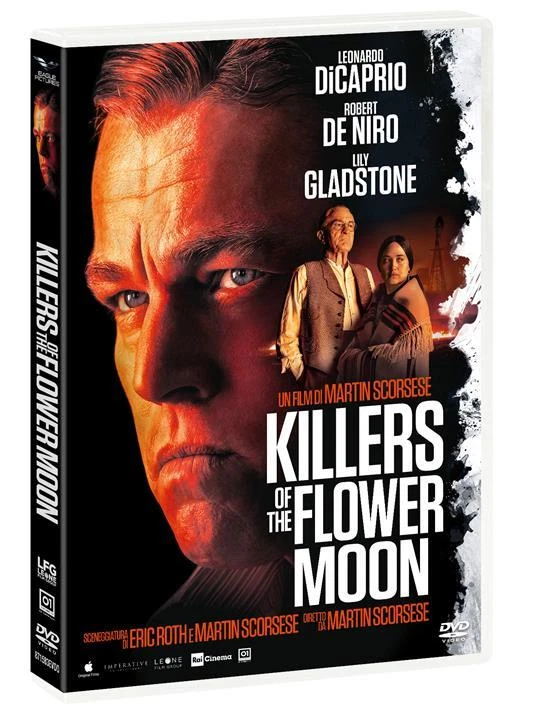 Killers Of The Flower Moon (DVD) Leonardo DiCaprio Robert De Niro Lily Gladstone