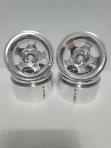 4PCS Aluminum 2.1 inch Beadlock Wheels & Wheels Cap Lims for 1/10 RC Crawler - Picture 1 of 7