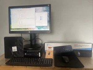 HP ProDesk 400 G3 SFF PC Setup i5-6500 120GB SSD 16GB RAM 11 Pro + 21.5'' HP - Afbeelding 1 van 10