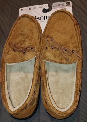 Mocasín isotonizador para hombre Carter Boater microgamuza espuma viscoelástica XXL coñac -4660 Foto 1 de 4