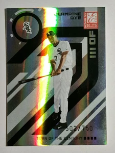 2005 Donruss Elite Turn of the Century #43 Jermaine Dye - Picture 1 of 2