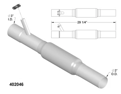 Catalytic Converter for 1994-1996 Ford E-350 Econoline Club Wagon 5.8L V8 GAS OH - Изображение 1 из 2