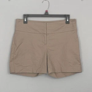 Apt. 9 | Pantaloncini casual da donna in cumino marrone spezie vita larga piatto davanti taglia 4 - Foto 1 di 14