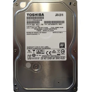Toshiba DT01ACA100 HDKPC03A0A02 S AAA AA10/750 China 3.5" 1.0TB Sata FEB/2014 - Picture 1 of 1