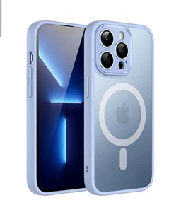 JETech Magnetic Case for iPhone 13 Pro 6.7-Inch, Shockproof Sky Blue - Picture 1 of 3