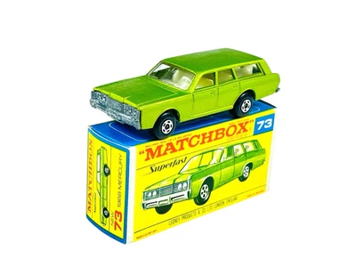Matchbox Lesney Superfast No. Mercury Wagon 73 1968 con caja F2 Foto 1 de 4
