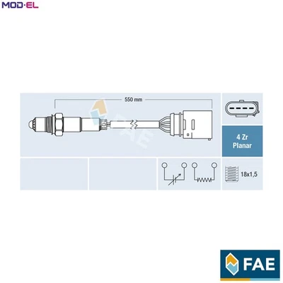 LAMBDA SENSOR 77148 FOR SKODA OCTAVIA/Combi FABIA/Praktik VW NEW/BEETLE PANEL - Image 1 of 4