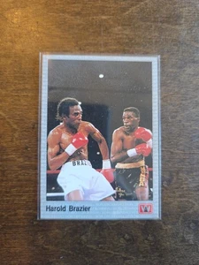 Harold Brazier 1991 All World AW Sports Boxing Trading Card #55 - Bild 1 von 2