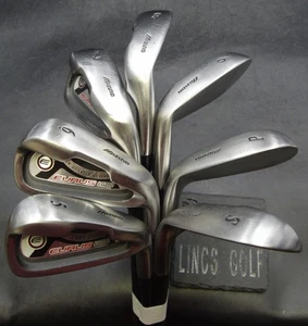 Set of 7 x Mizuno Eurus LG200 Irons 5-SW Regular Graphite Shafts Mixed Grips - Picture 1 of 7