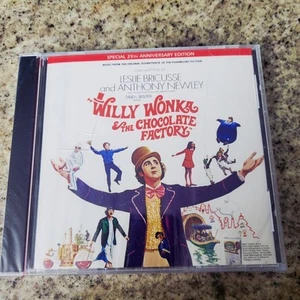 Willy Wonka & the Chocolate Factory Soundtrack CD Sealed 25th Anniversary New - Imagen 1 de 8