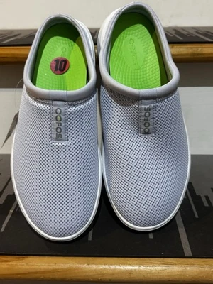 Oofos OOcoozie Sport Mule Womens Size 10 Light Blue Casual Slip On SlipperShoes - Image 1 of 3