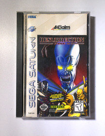 Resurrection: Rise 2 - Sega Saturn - 1996 Complete W/ Registration Card CIB