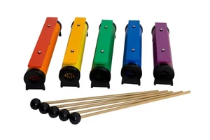 Goldon Klangbausteine 11405  Boomwhackers 5 Halbtöne - Bild 1 von 3