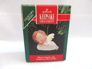 Iris 1991 Hallmark Mary's Angels #4 #QX4279 - Box - Picture 1 of 5
