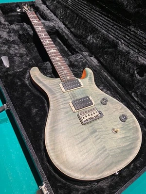 2017 PRS Paul Reed Smith CE 24 Satin Trampas Green Guitar Sweetwater Exclusive - Image 1 of 4