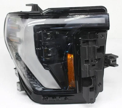 OEM Right Passenger Side LED Headlamp For GMC Sierra 2500, 3500 Pro, SLE Black - Image 1 of 4