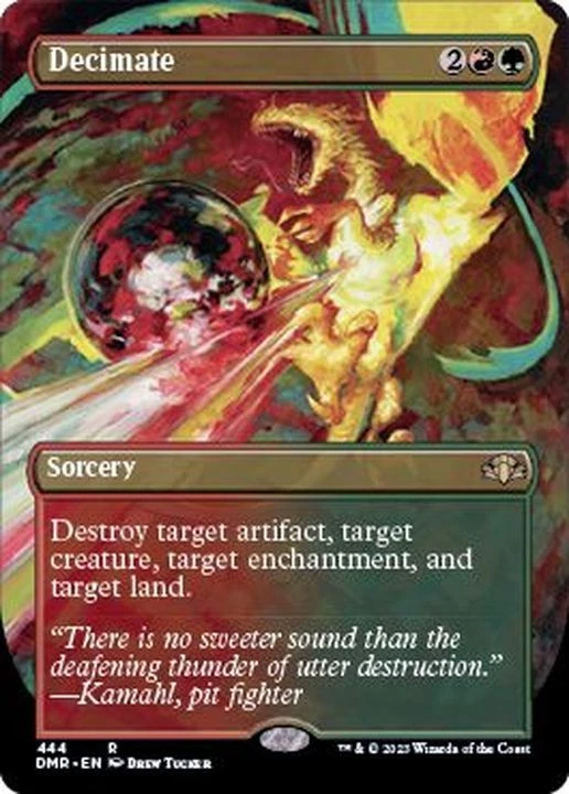 MTG Full Art Decimate English [DMR] - Image 1 of 1