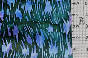 Purple paint splattered squares BATIK cotton quilt fabric  FQ - Picture 1 of 2