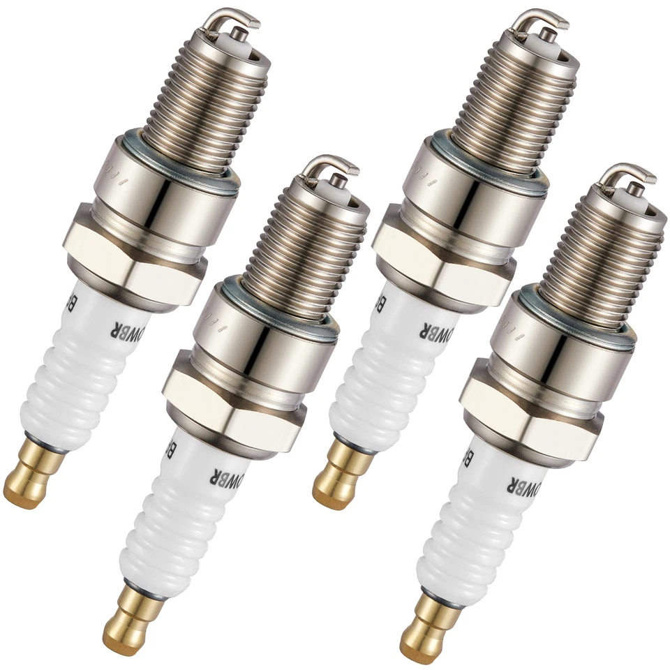 4PCS Ceramic Iridium Spark Plugs For 1986-1989 Nissan D21 2.4L l4 7131 BPR6ES - Image 1 of 4
